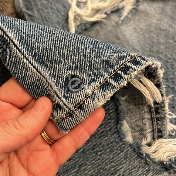 Ética Distressed Blue Jeans - Tyler Vintage Straight cut - Picture 9 of 15